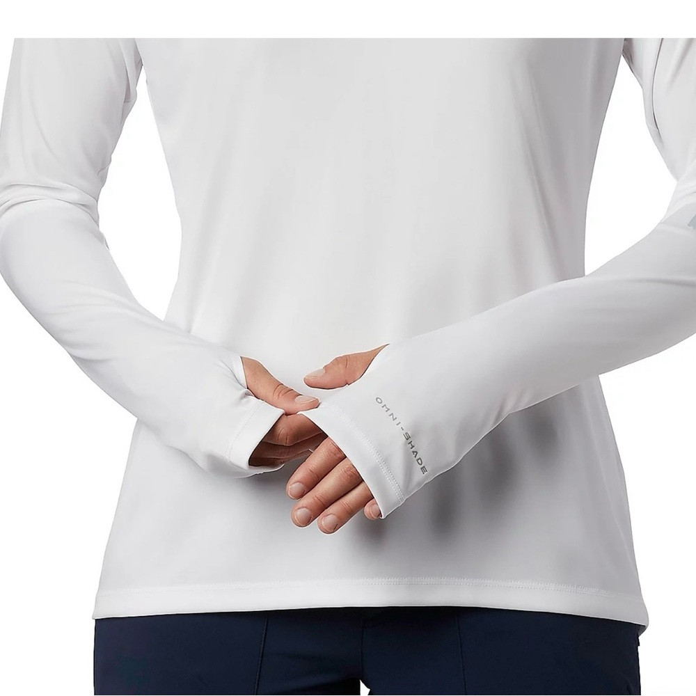 Columbia Women's White Long Sleeve Top